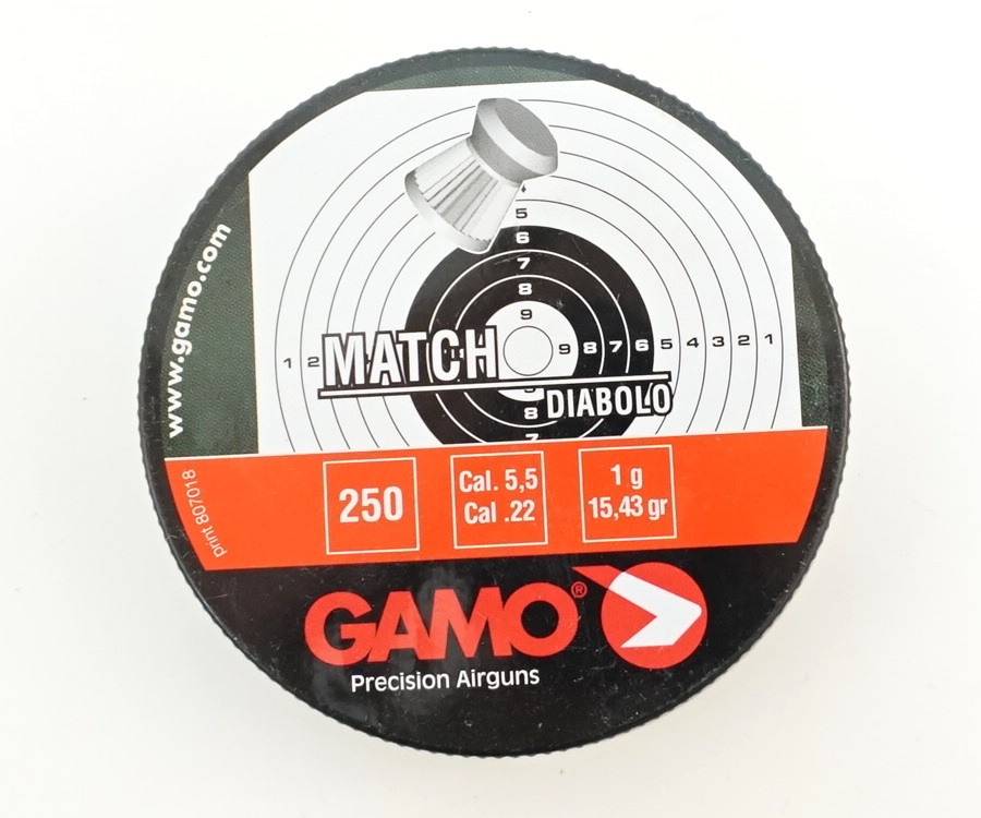 Пули "Gamo Match" кал. 5,5 мм (250 шт)