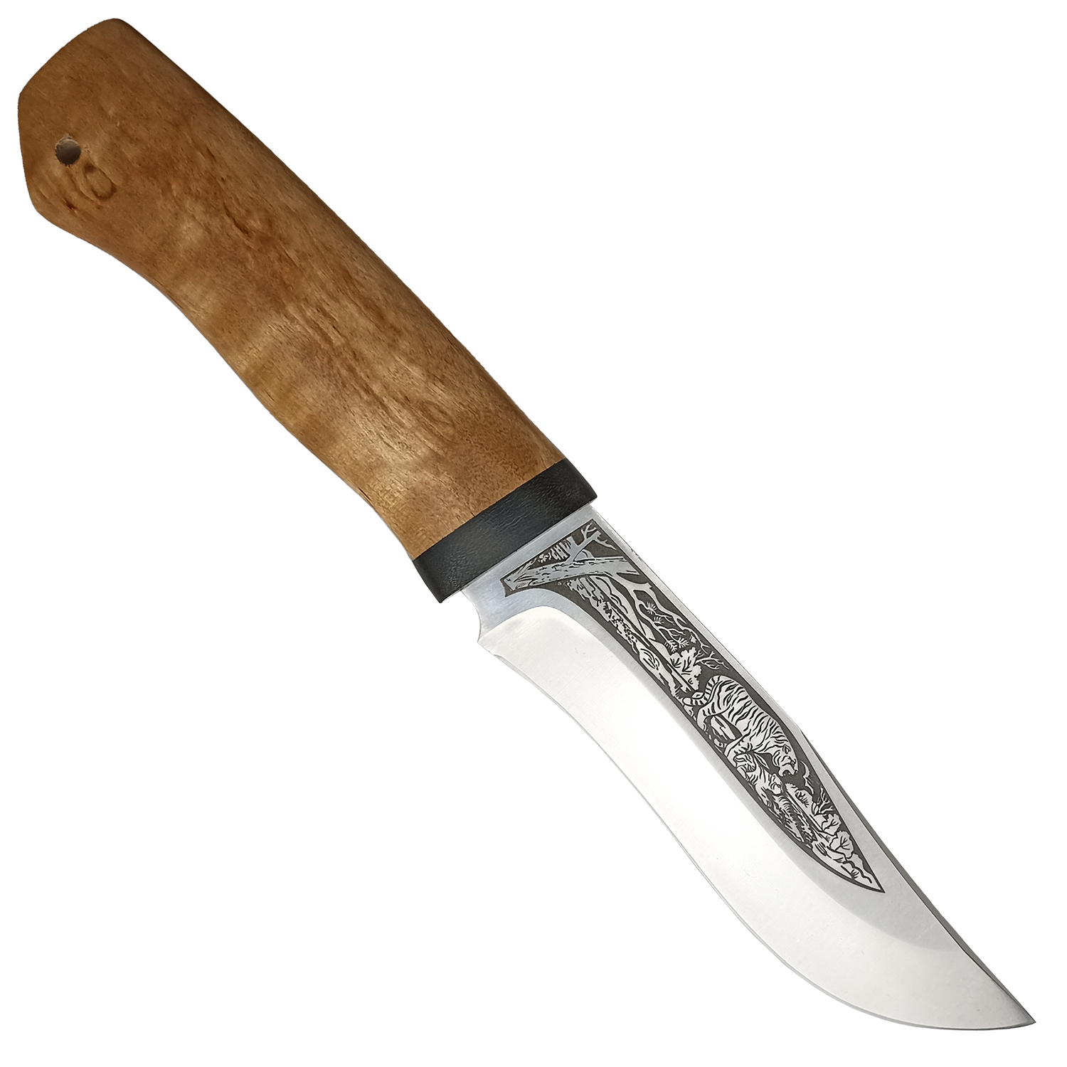 Нож АиР "Клычок-3" карельская береза, 95х18, Златоуст