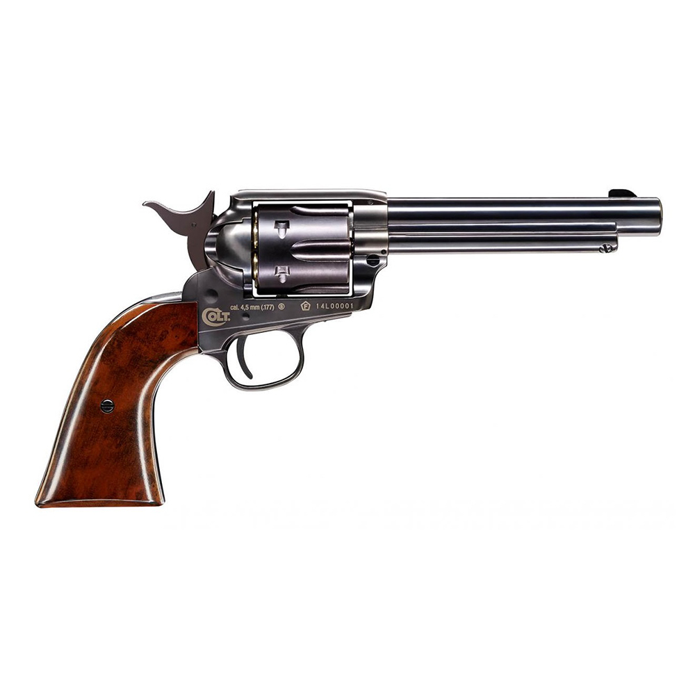 Револьвер пневматический Umarex Colt SAA 45 BB Blue