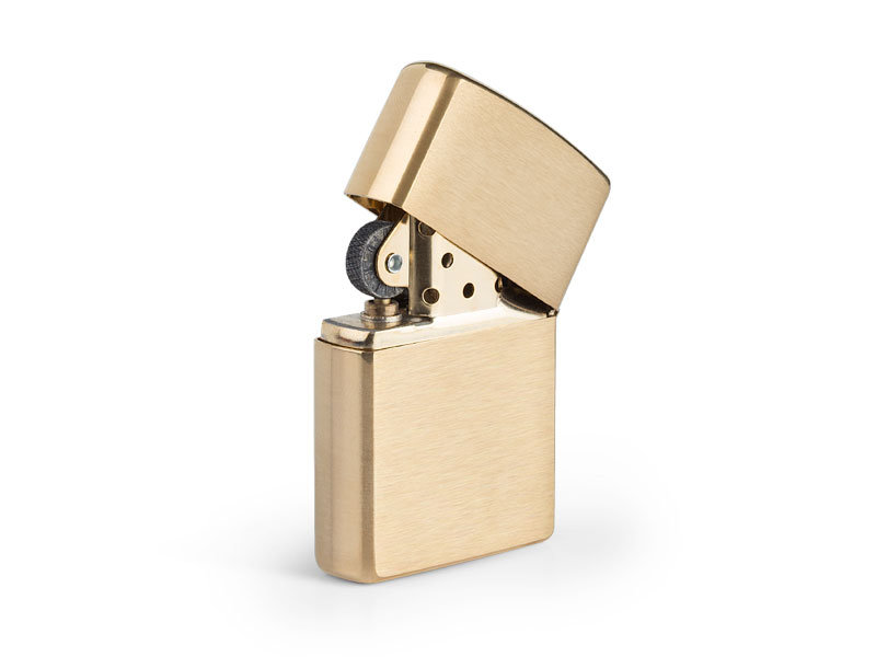 Зажигалка Zippo 204B BRUSH BRASS