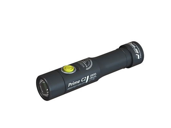 Фонарь Armytek Prime C2 v3 XP-L (Теплый свет) Серебро