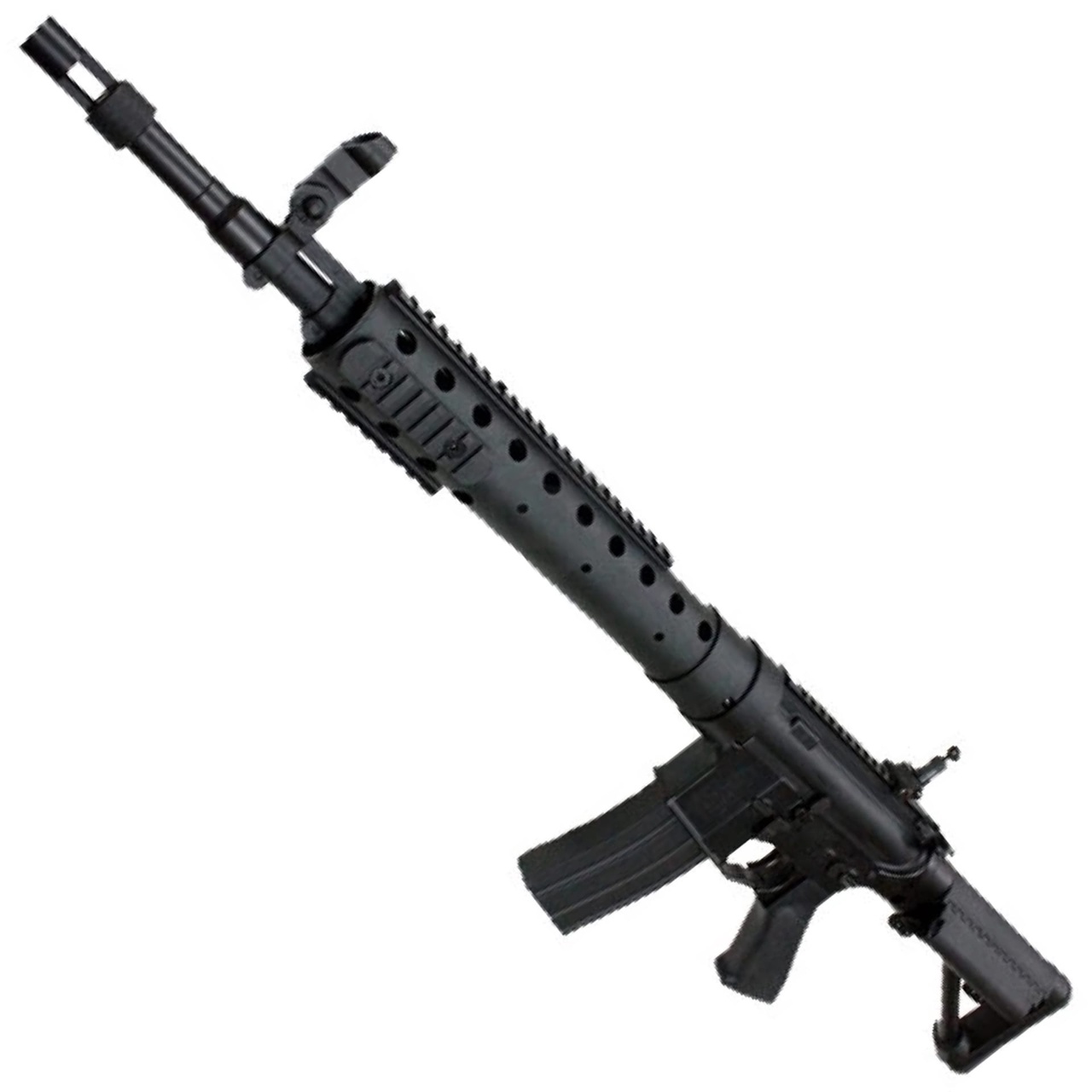 Автомат страйкбольный (Cyma) CM071 M4 MK12 SPR Mod.0 Custom w/Fixed Stock