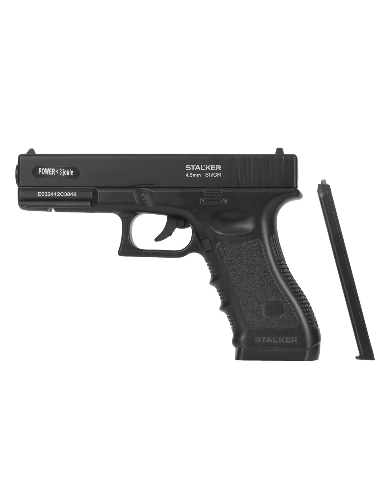 Пистолет пневматический Stalker S17GM (Glock17) 