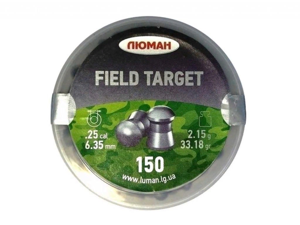 Пули Люман "Field Target", 2.15 грамм, калибр 6,35 мм (150 шт)