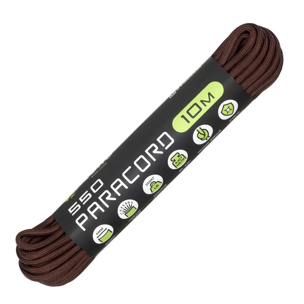 Паракорд 550 CORD nylon 10 метров RUS (bordo)
