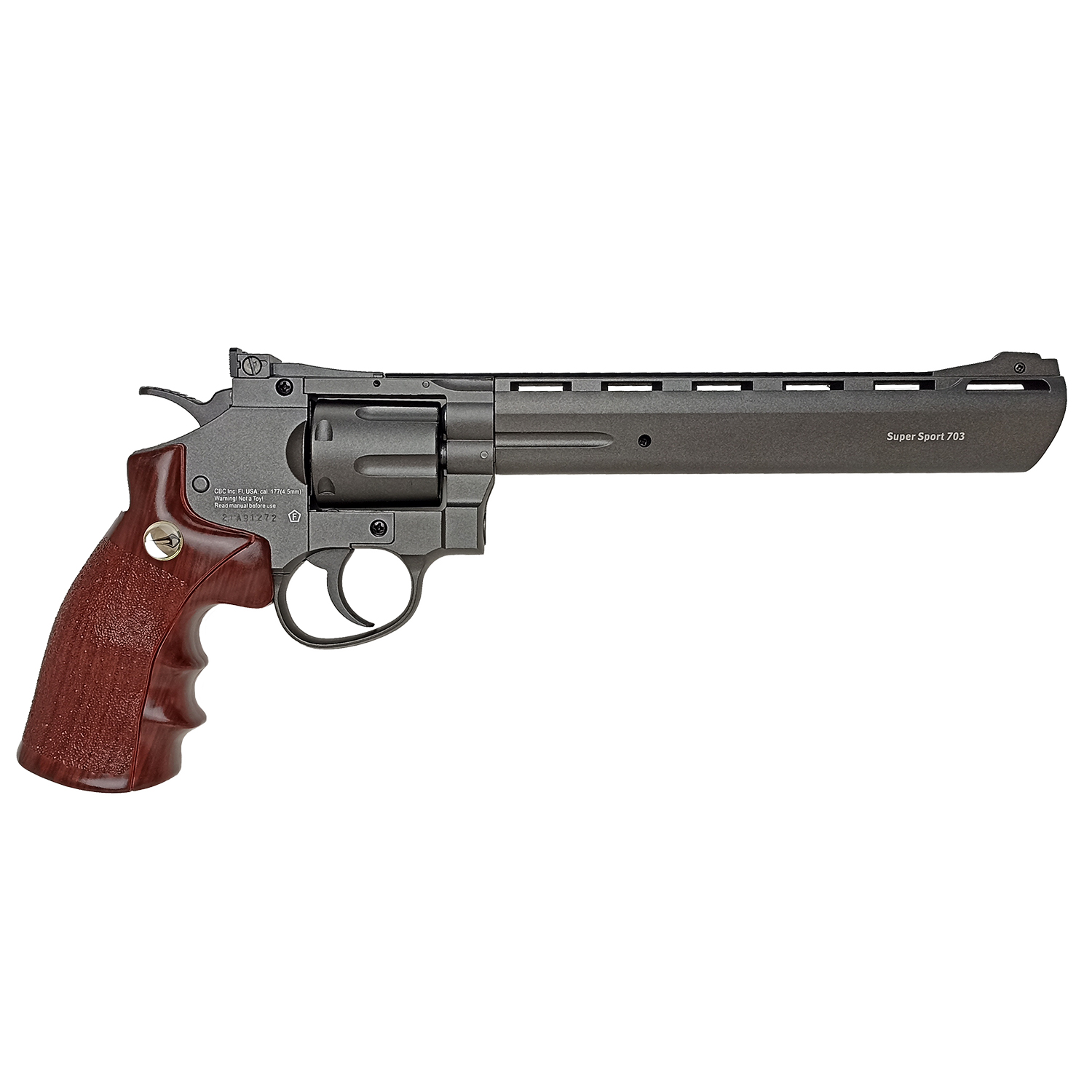 Пневматический револьвер Borner Super Sport 703 (Smith&Wesson), калибр 4,5 мм