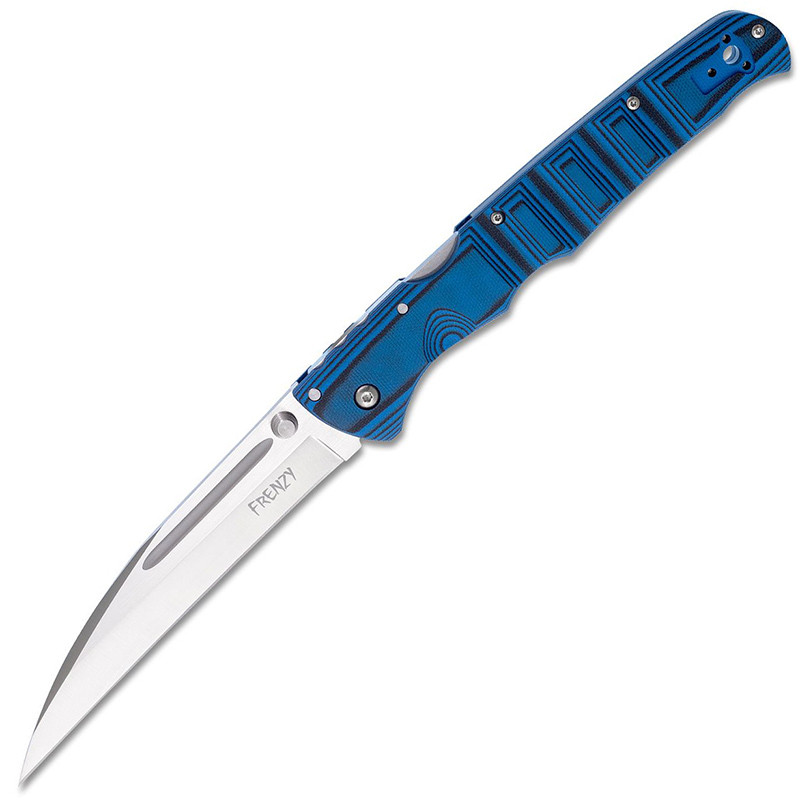 Нож Cold Steel "Frenzy 2" Blue/Black, сталь S35VN, рукоять G10