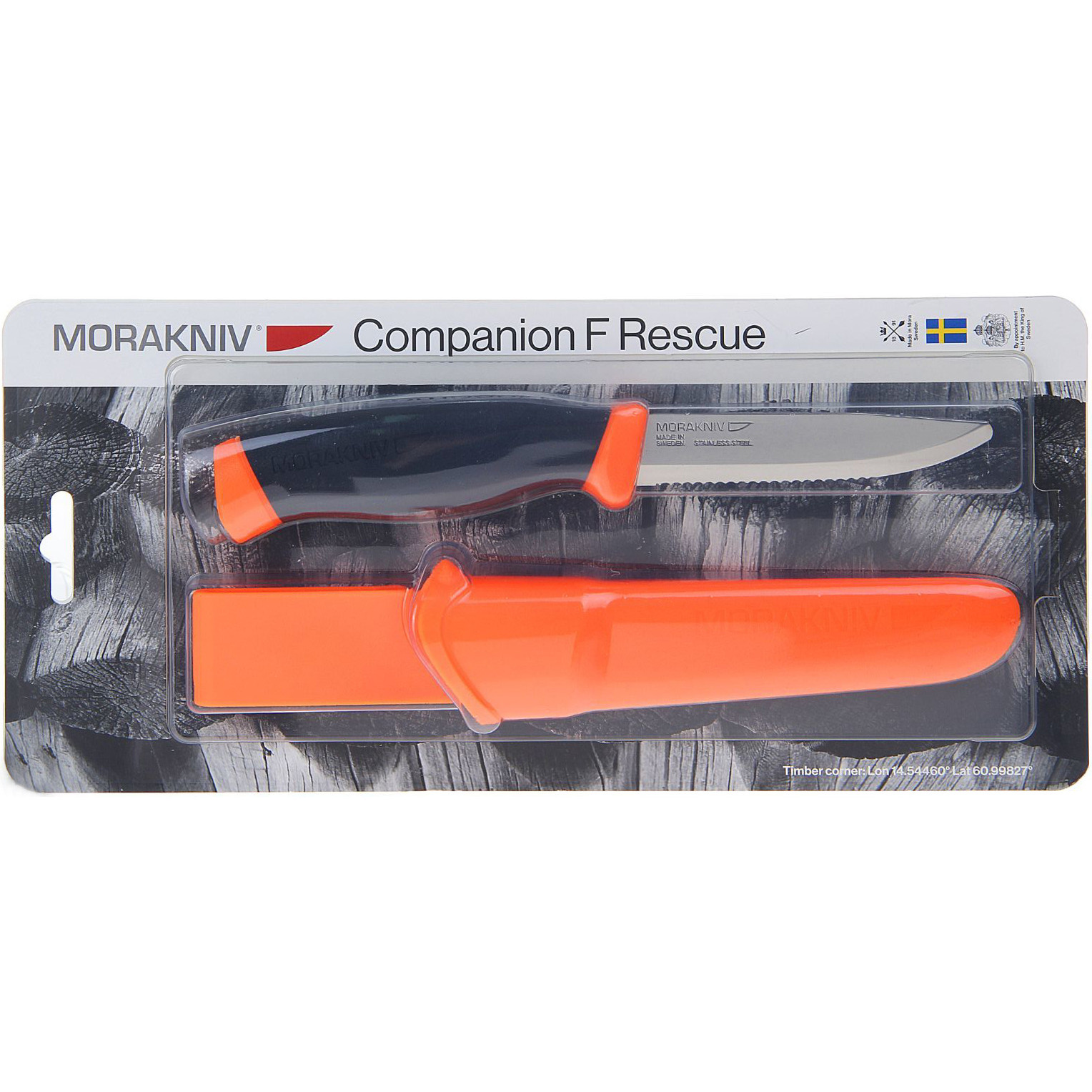 Нож Morakniv Companion F Rescue Serrated (блистер)