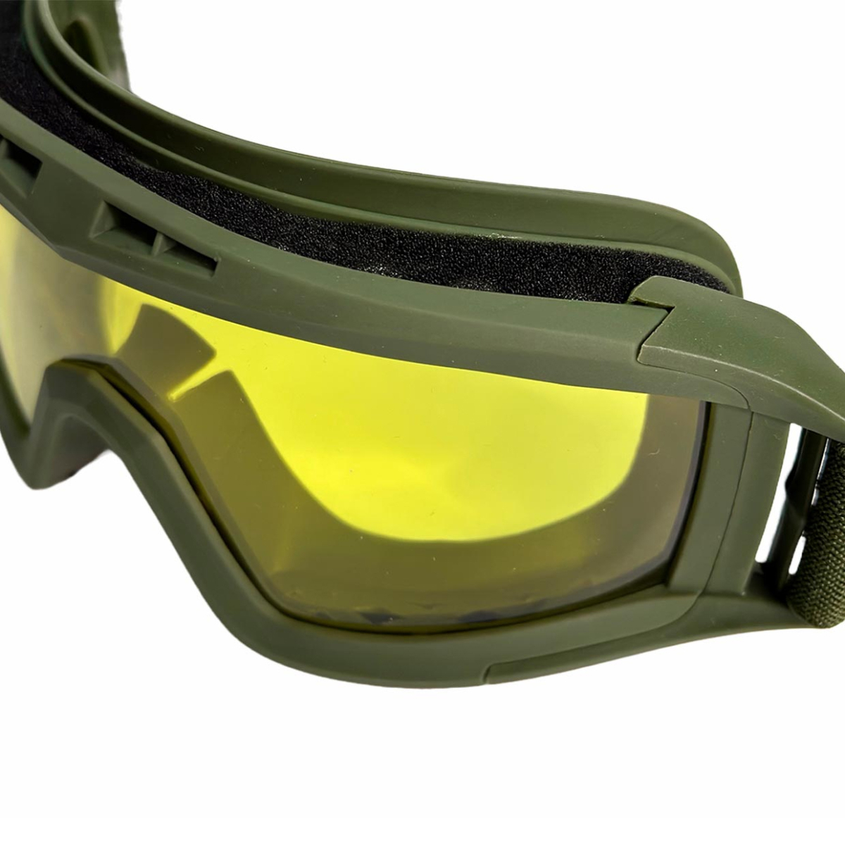 Тактические очки Voenpro Ess, олива, желтые линзы