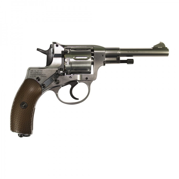 Пневматический револьвер Gletcher NGT Silver