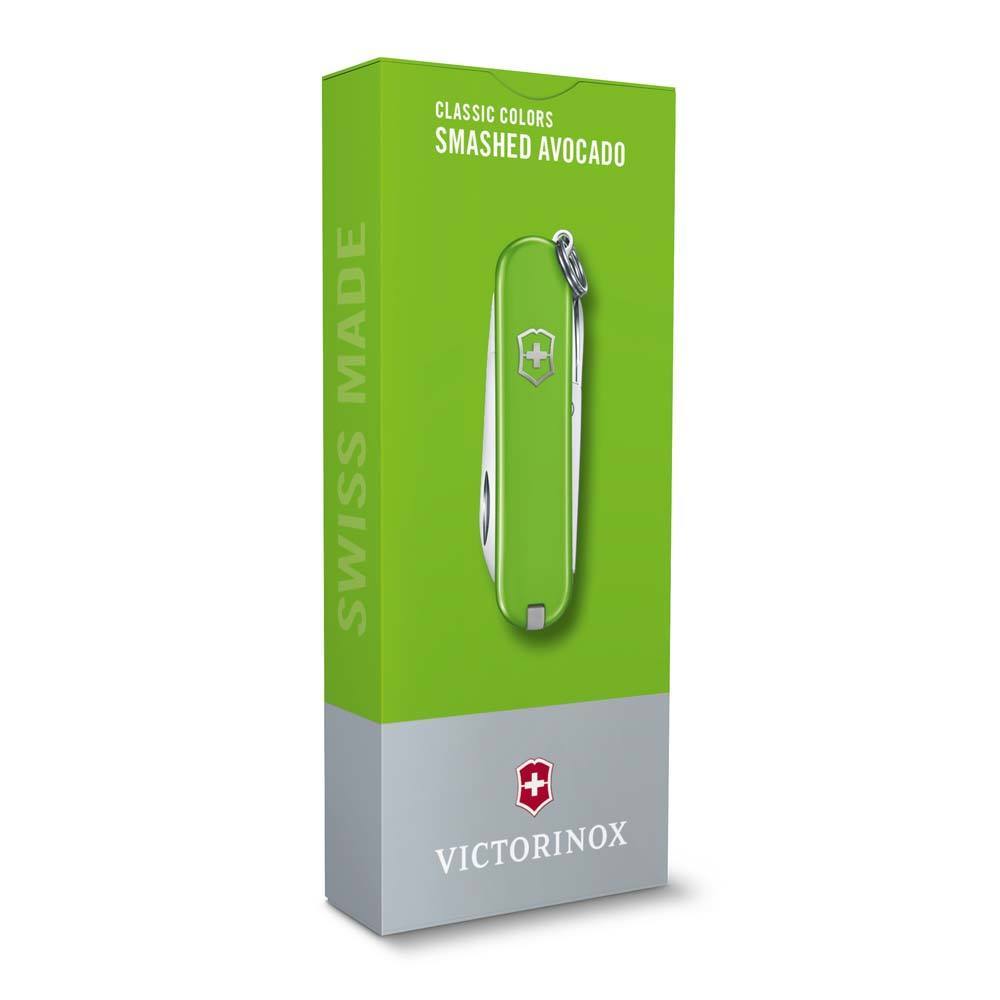 Нож Victorinox "Classic SD Colors Smashed Avocado" 0.6223.43G (58 mm)