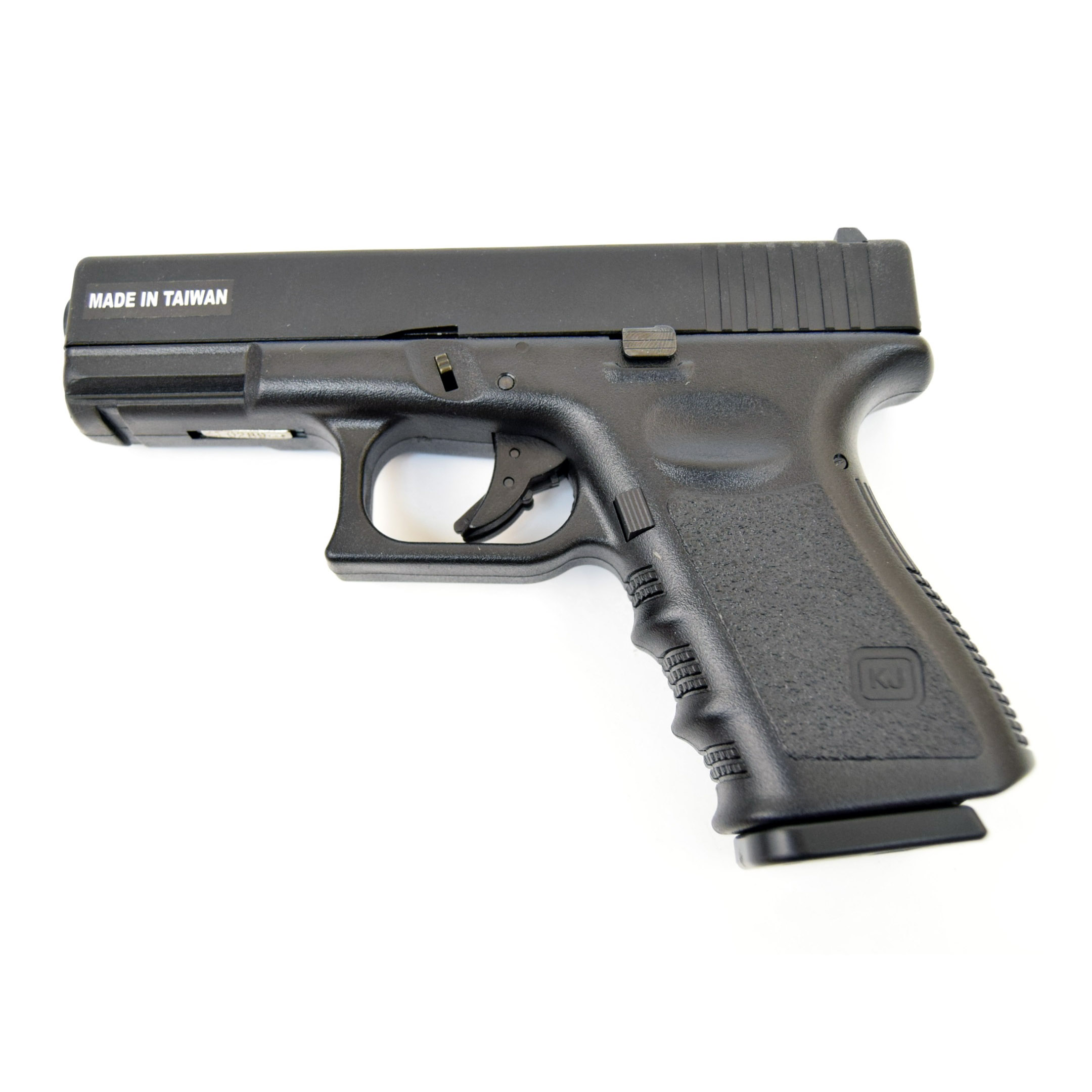 Пистолет страйкбольный (KJW) G32C GBB, металл слайд, модель - KP-03-MS (BK) GP608