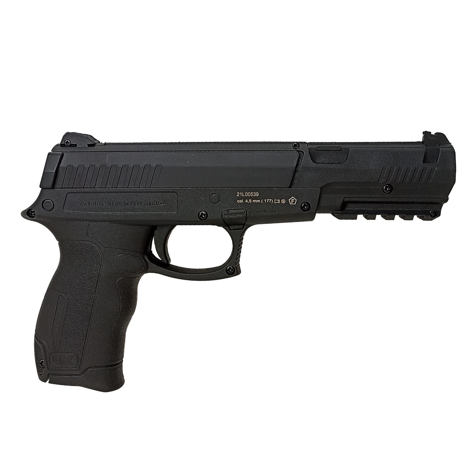 Пистолет пневматический Umarex DX17 (Plastic, BB, Pellet)