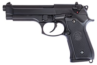 Пистолет страйкбольный (WE) Beretta M92F металл, WE-M001 / GP301