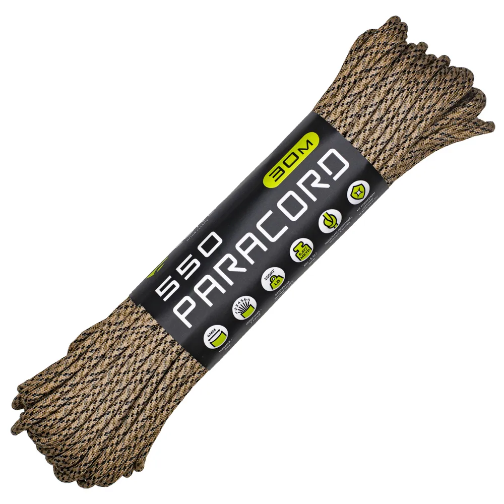 Паракорд 550 CORD nylon 30 метров RUS (desert)