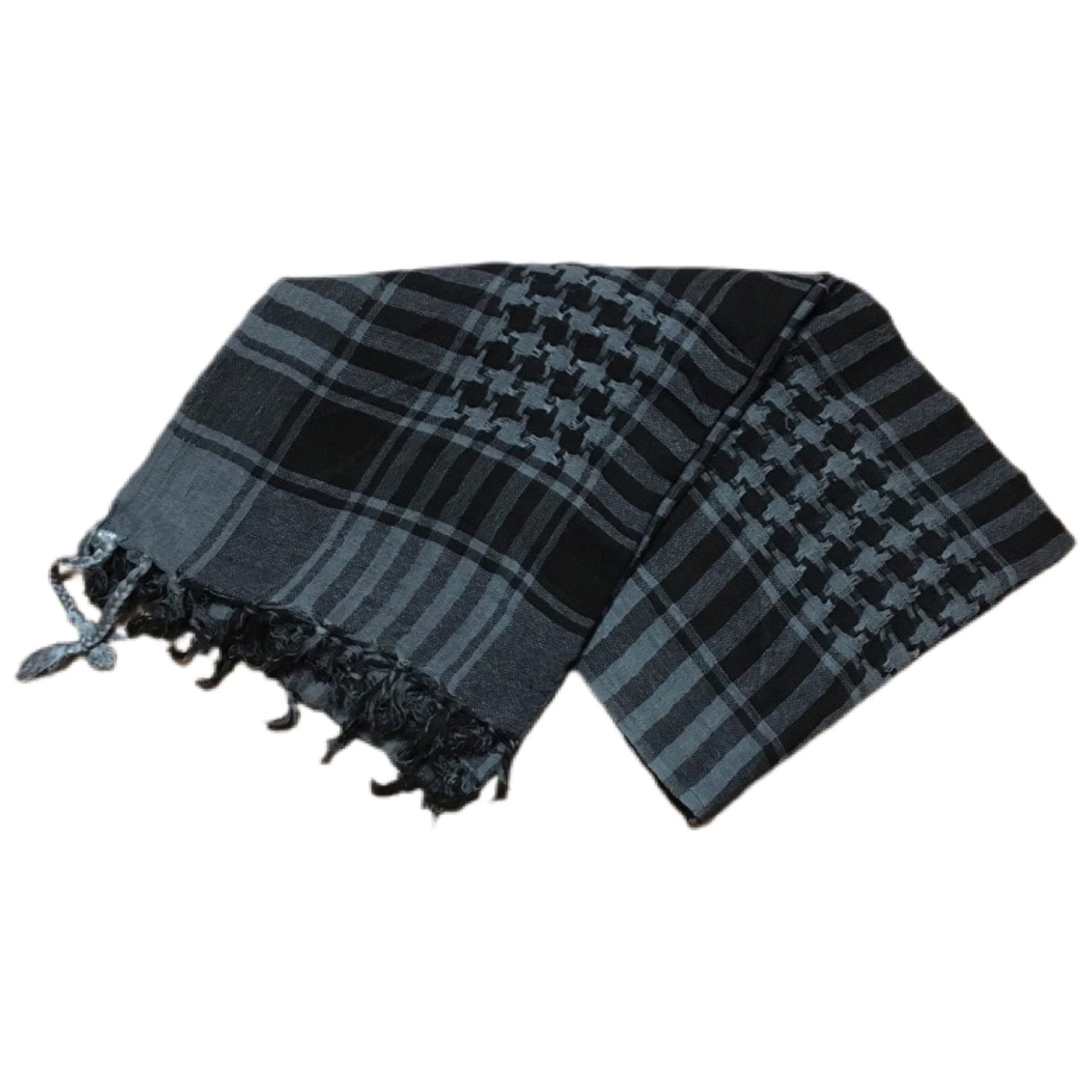 Арафатка Tactical Shemagh хлопок, серый, черный 736050н-3