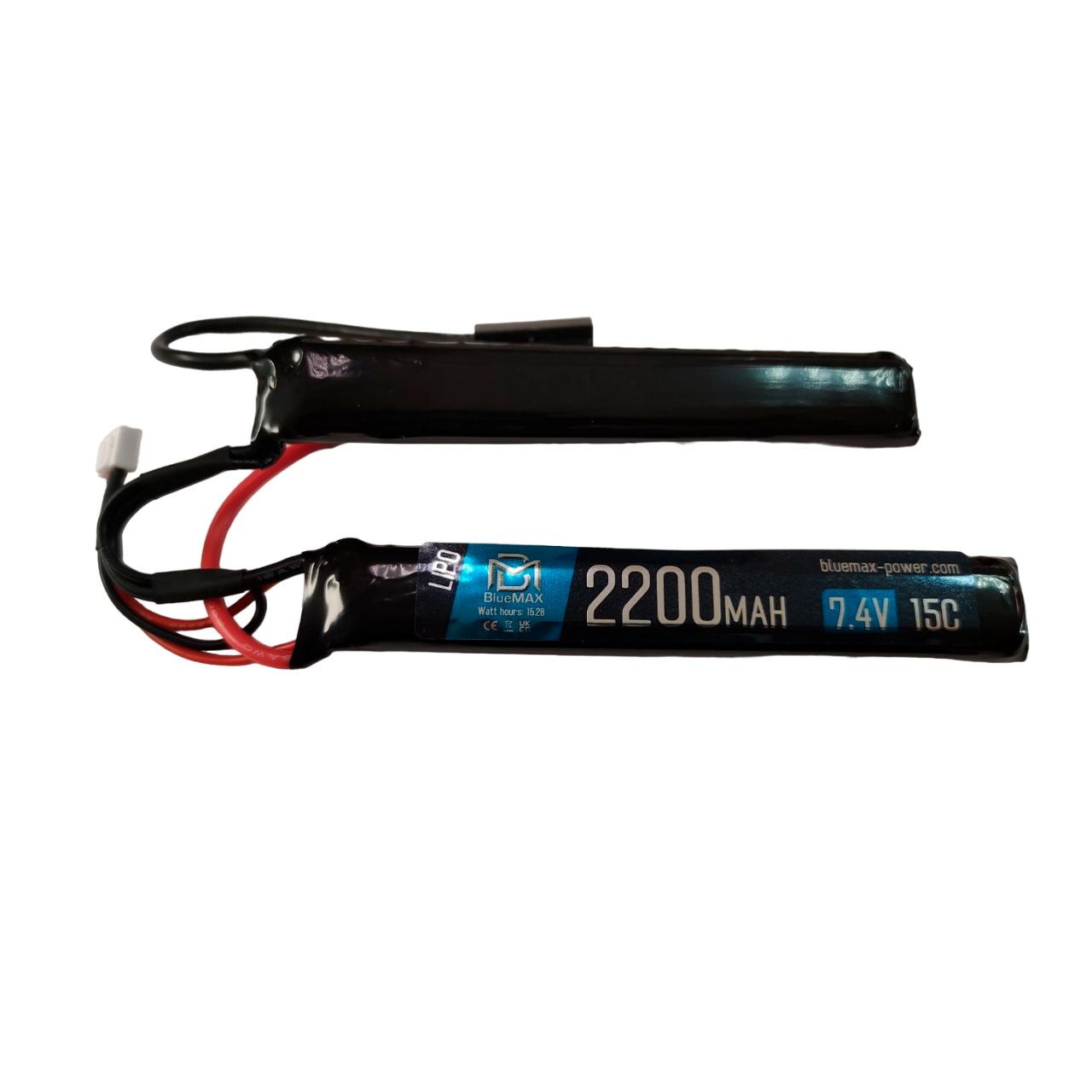 АКБ BlueMax 7.4V LiPO 2200mAh 15C ALP2200R4-2S 12x20x102 x2