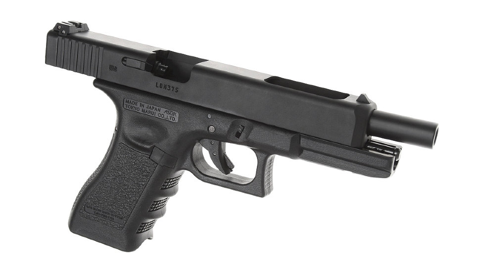 Пистолет страйкбольный (Tokyo marui) Glock 34 GBB, черный