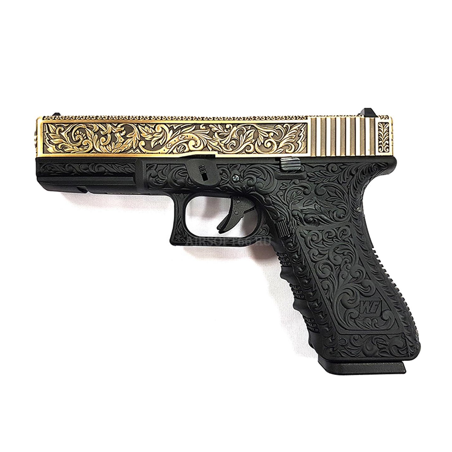 Пистолет страйкбольный (WE) Glock-35 gen, WE-G009BOX-BR