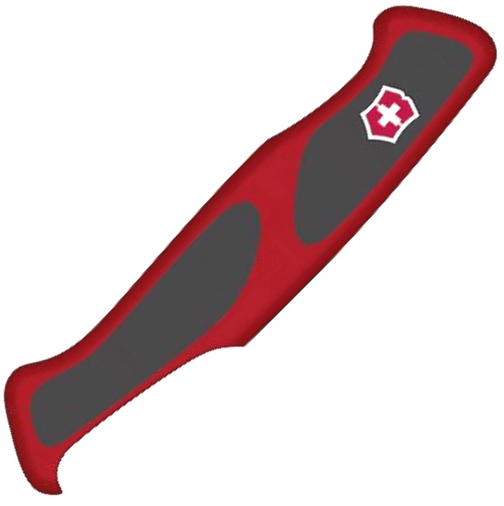 Передняя накладка для ножей Victorinox 130 мм, нейлоновая, красно-черная