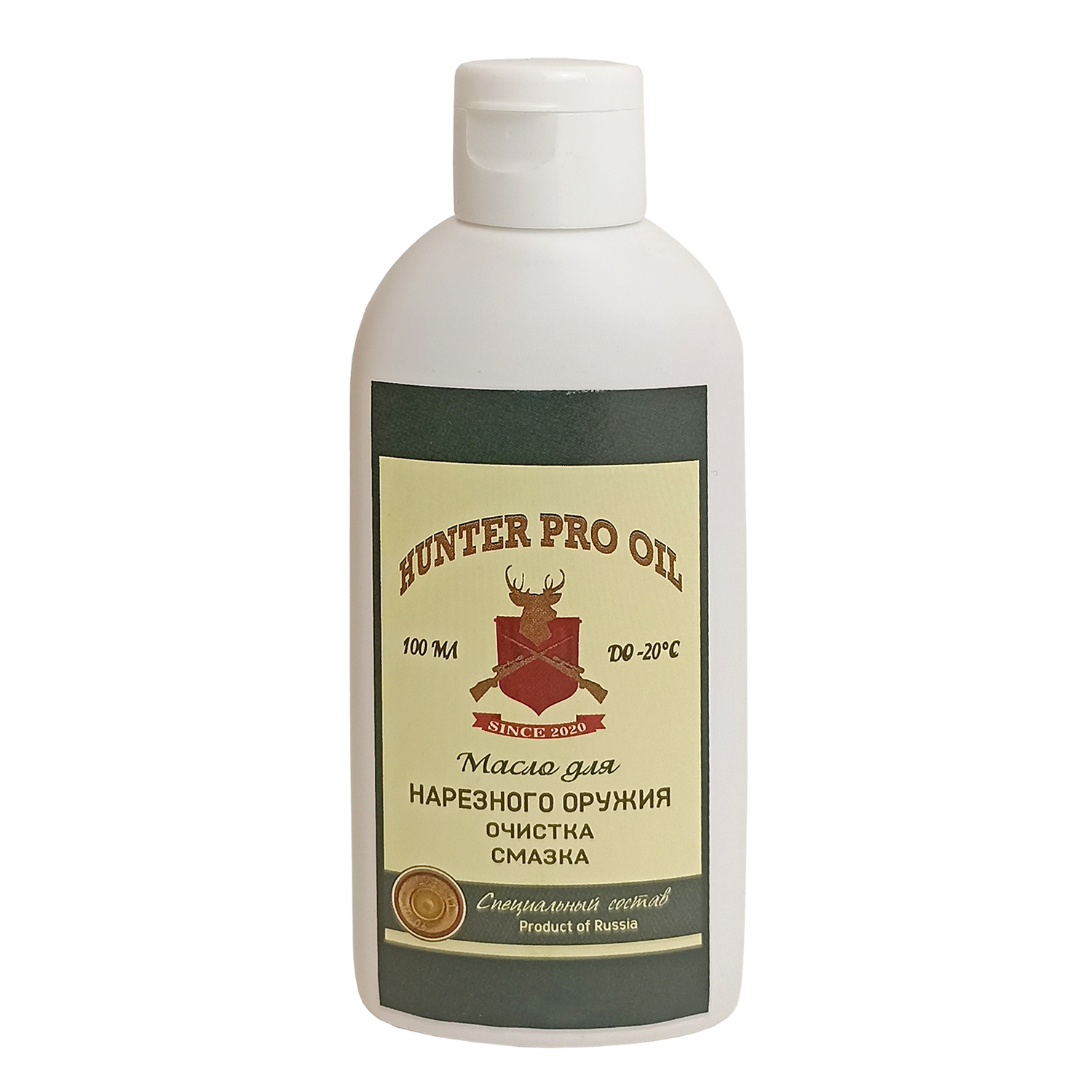 Масло оружейное Hunter Pro Oil 100 мл. (для нарезного, для патчей)