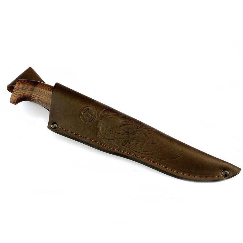 Нож Семина «Филейный средний», кованая сталь 95х18, венге, литье
