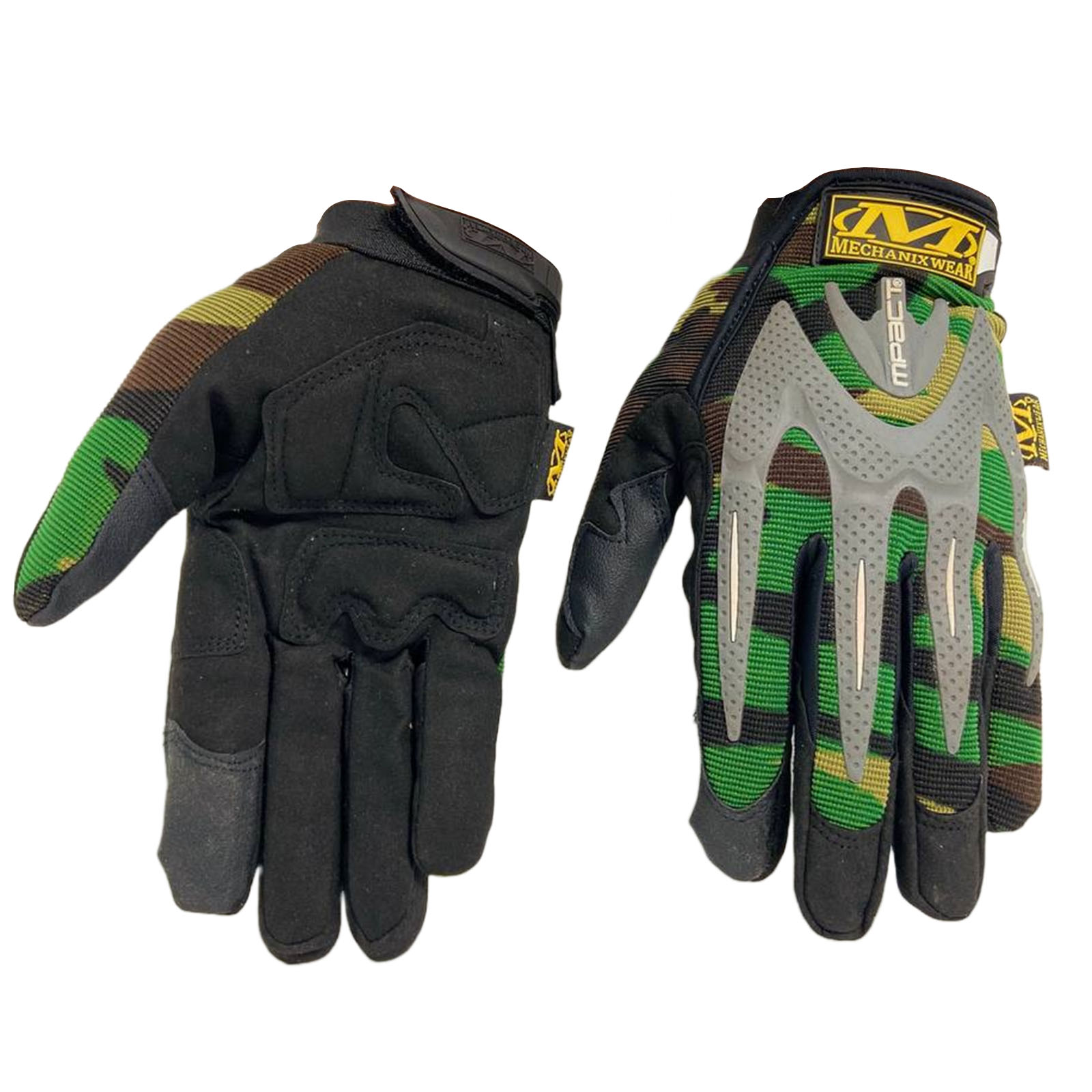 Перчатки Mechanix Original Gloves Woodland size L (реплика)