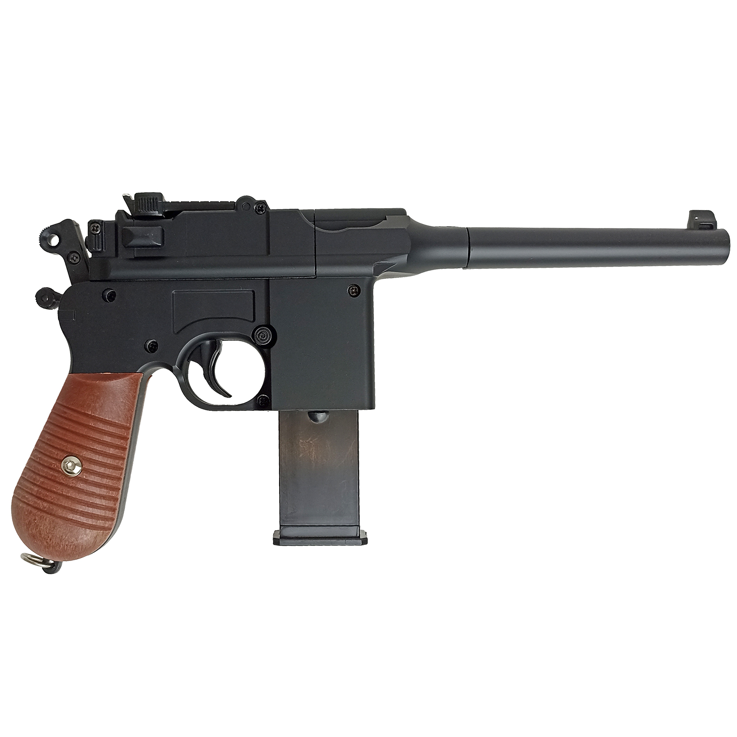 Пистолет страйкбольный Stalker SA96M Spring (Mauser C96), 6 мм