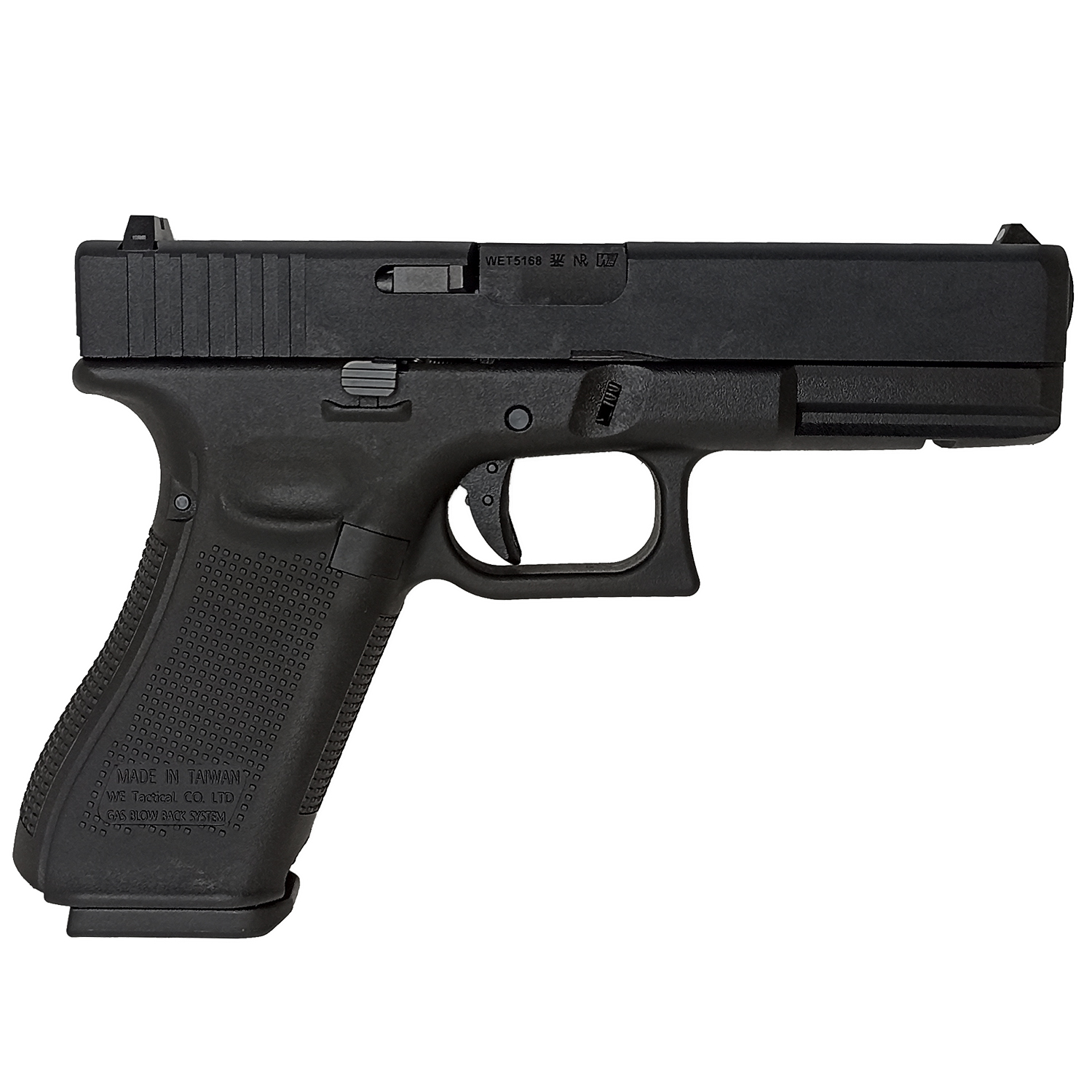 Пистолет страйкбольный WE Glock 17 Gen5, WE-G001VB-BK