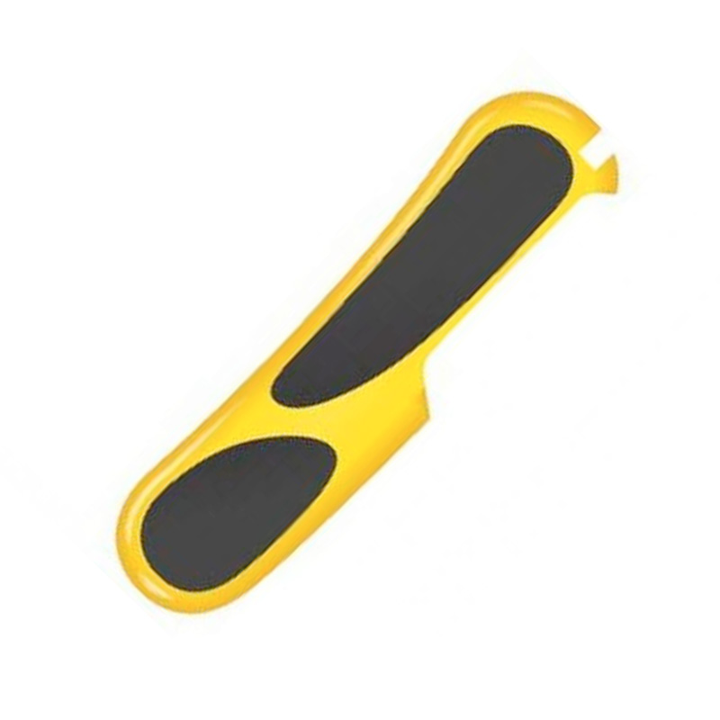 Задняя накладка для ножей Victorinox 85 мм, пластиковая, жёлто-чёрная