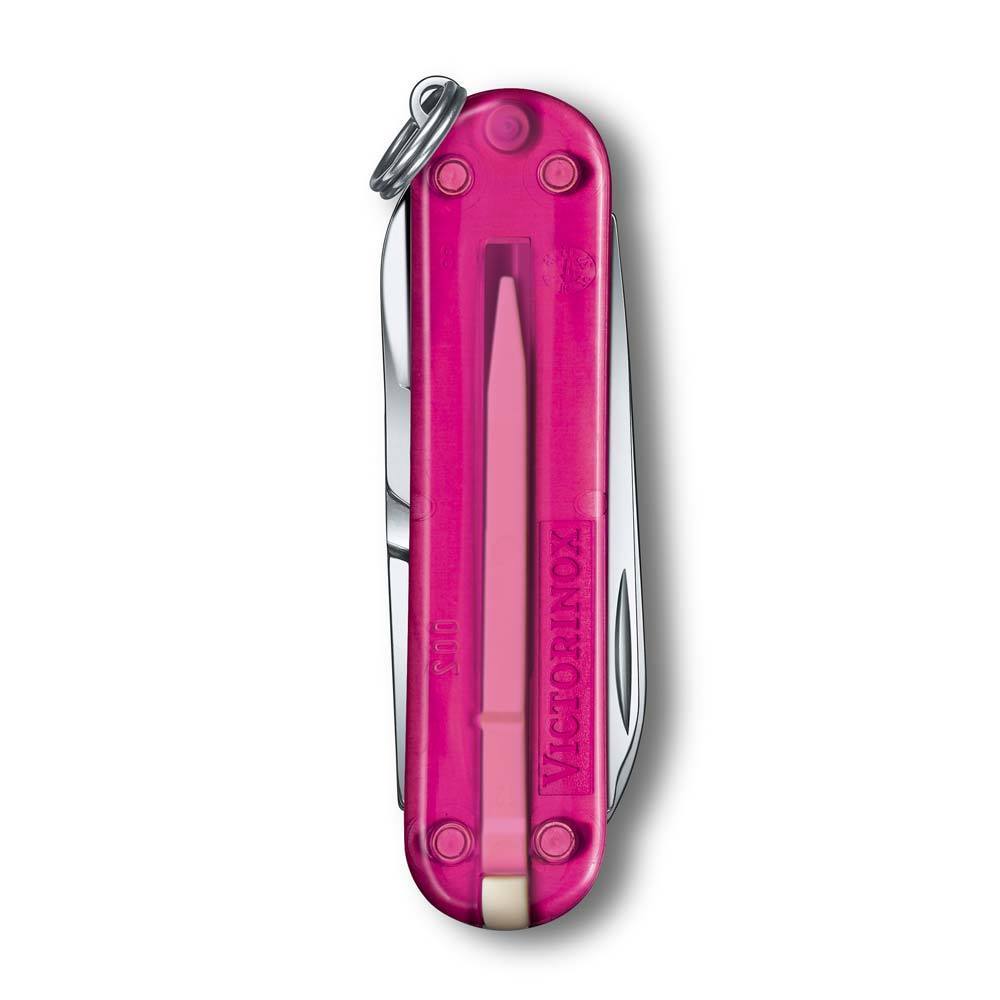 Нож Victorinox "Cupcake Dream", 58 мм, 7 функций, полупрозрачный розовый
