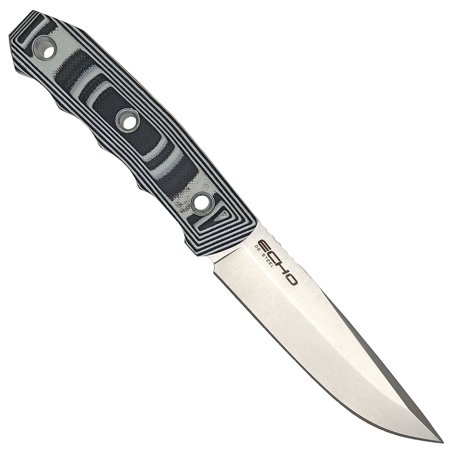 Нож Echo D2 SW G10H KS (Stonewash, G10, Ножны кайдекс)