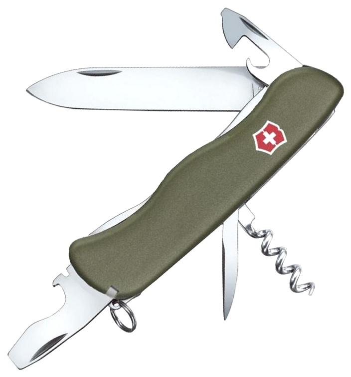 Нож Victorinox "Picknicker" 0.8353.4R зеленый