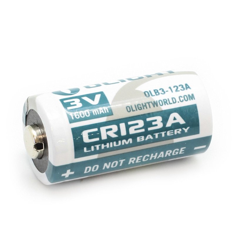 Батарейка литиевая Olight CR123A 3.0V 1600 mAh