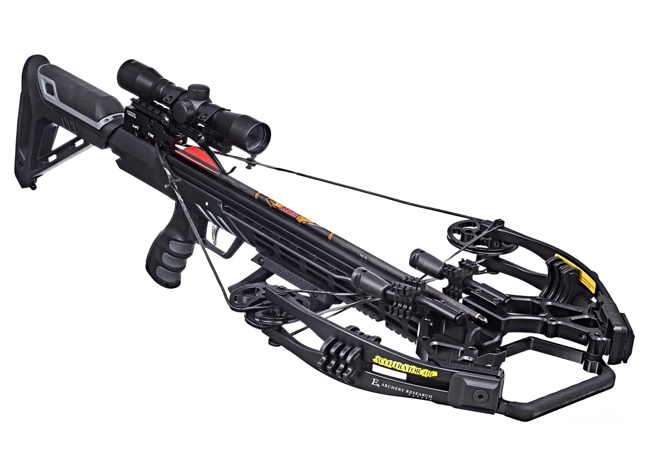Арбалет блочный Ek Accelerator 410 Plus (Жнец 410) черный с комплектом