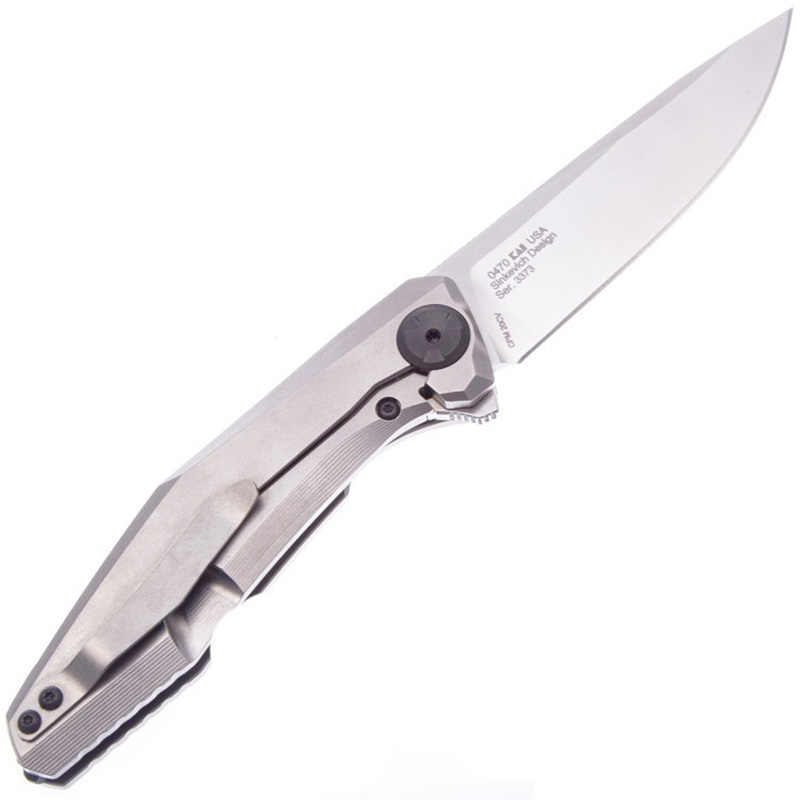 Нож складной ZT K0470, сталь CPM-20CV, рукоять титан/карбон