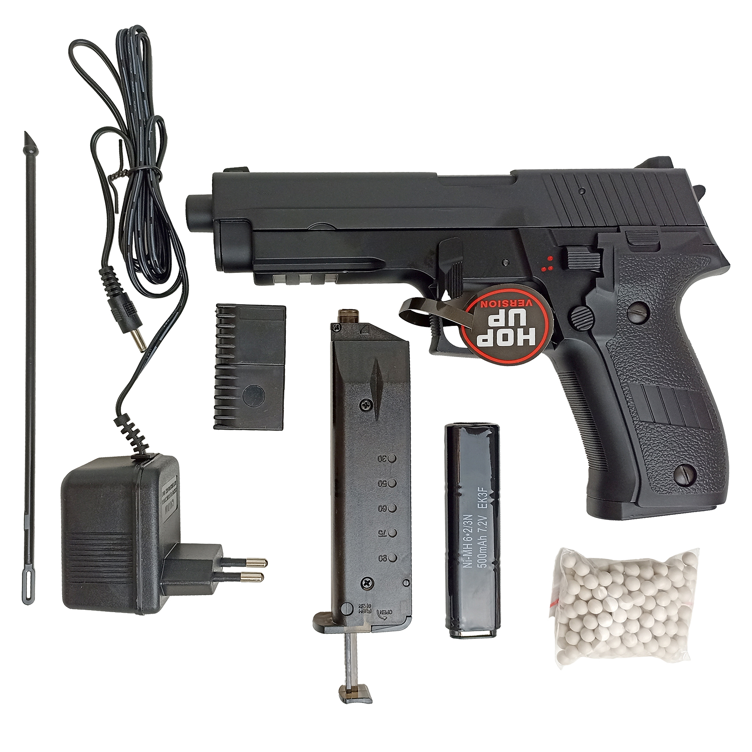 Пистолет страйкбольный (Cyma) CM122 P226, AEP