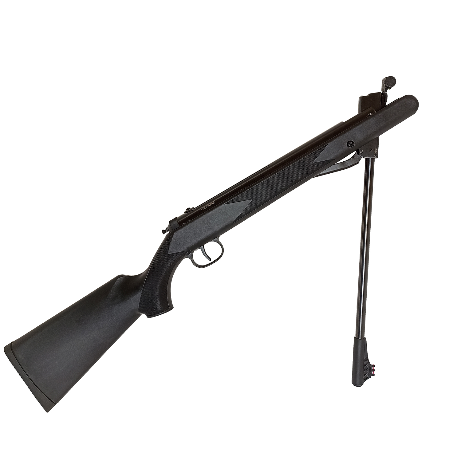 Винтовка пневматическая Borner XS25S (переломка, пластик, черный) кал. 4.5 мм, 3 Дж.