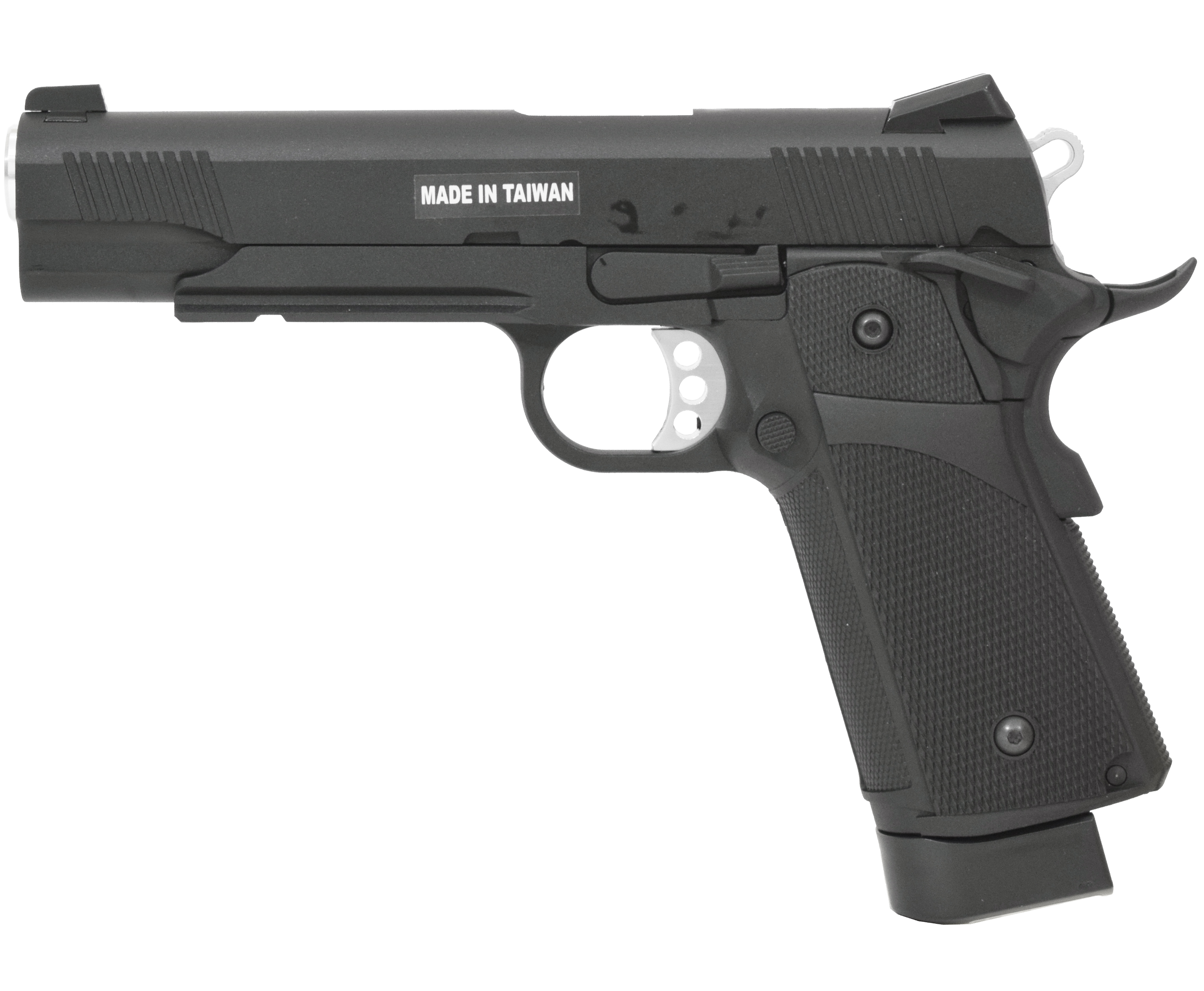 Пистолет страйкбольный KJW Colt M1911 Hi-Capa, KP-05.GAS