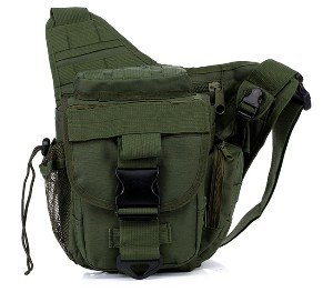 СУМКА НАПЛЕЧНАЯ Tactical Utility Side Shoulder Carrier AS-BS0017OD