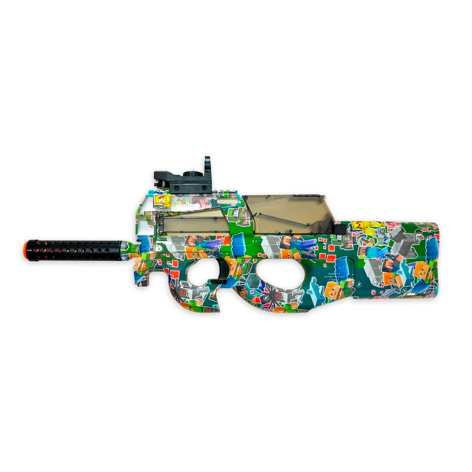 Пистолет-пулемет Angry Ball P90 Minecraft