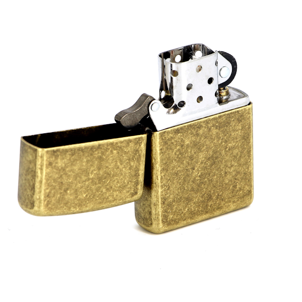 Зажигалка Zippo 201 FB Antique Brass