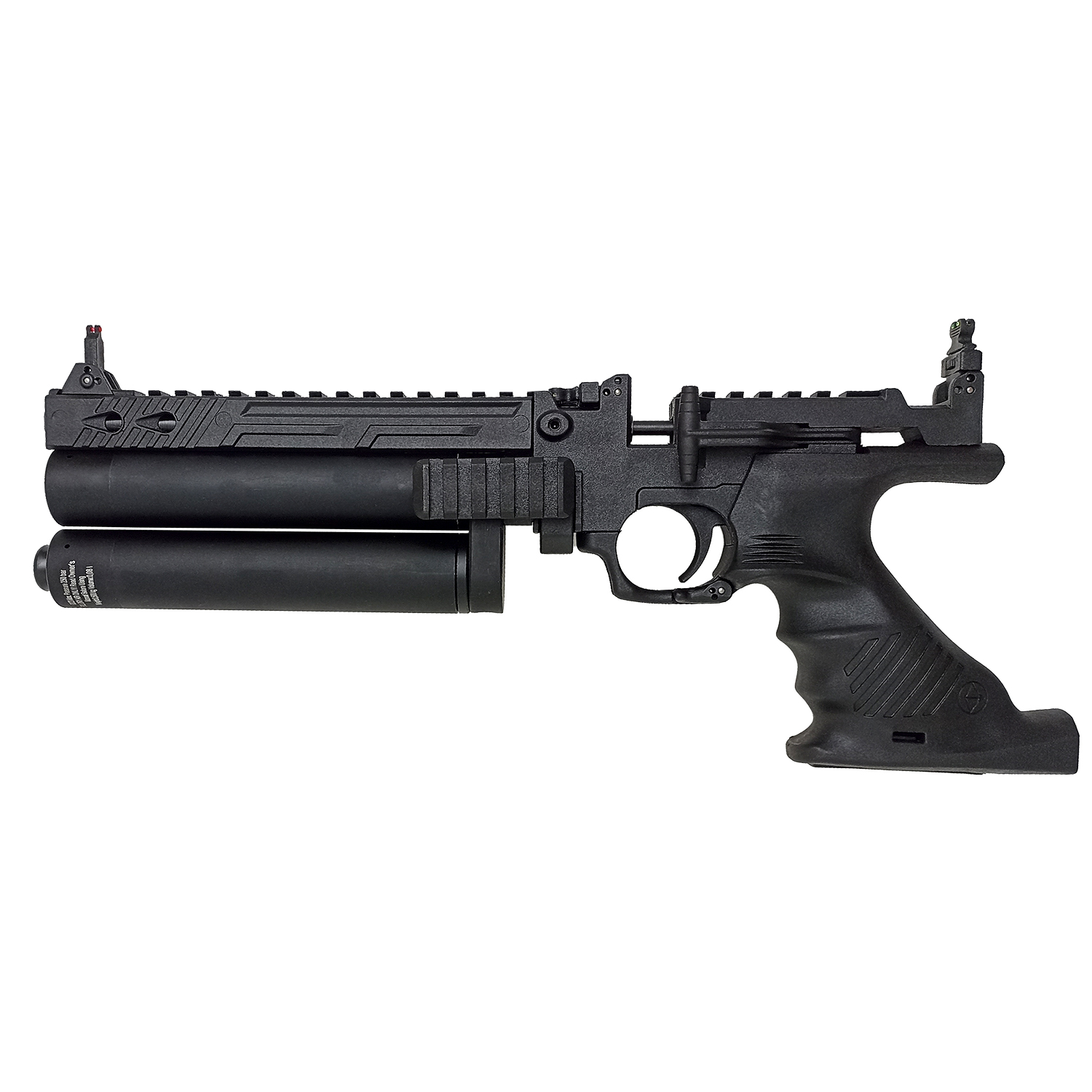 Пистолет пневматический Hatsan JET 2, cal. 5.5, 3 Дж (РСР, пластик, 2 баллона)