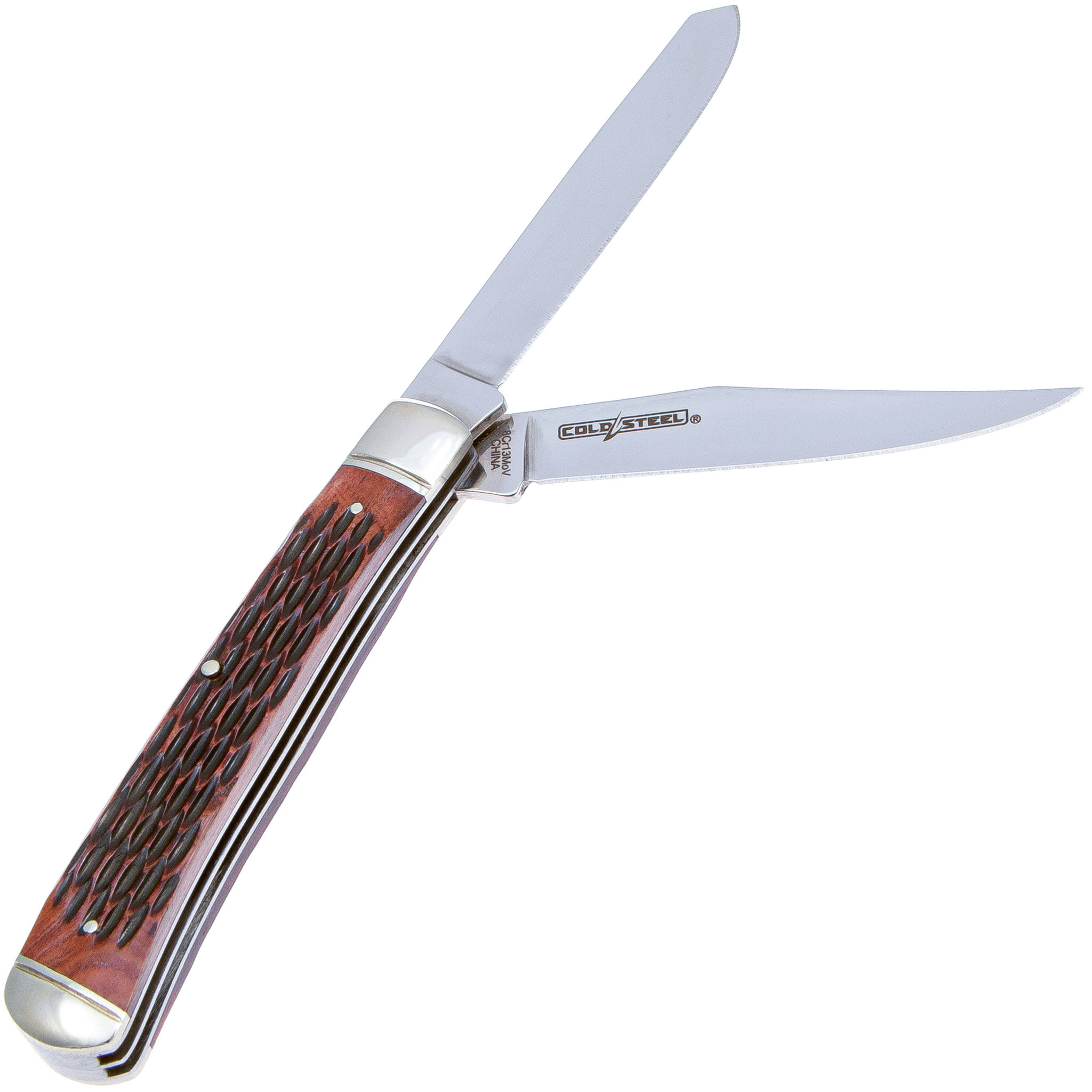 Нож Cold Steel "Trapper" рукоять кость, сталь 8Cr13MoV