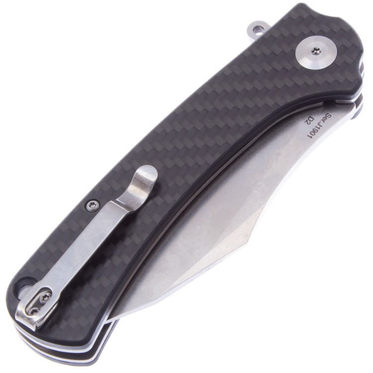 Нож CJRB Talla J1901-CF, рукоять карбон, D2