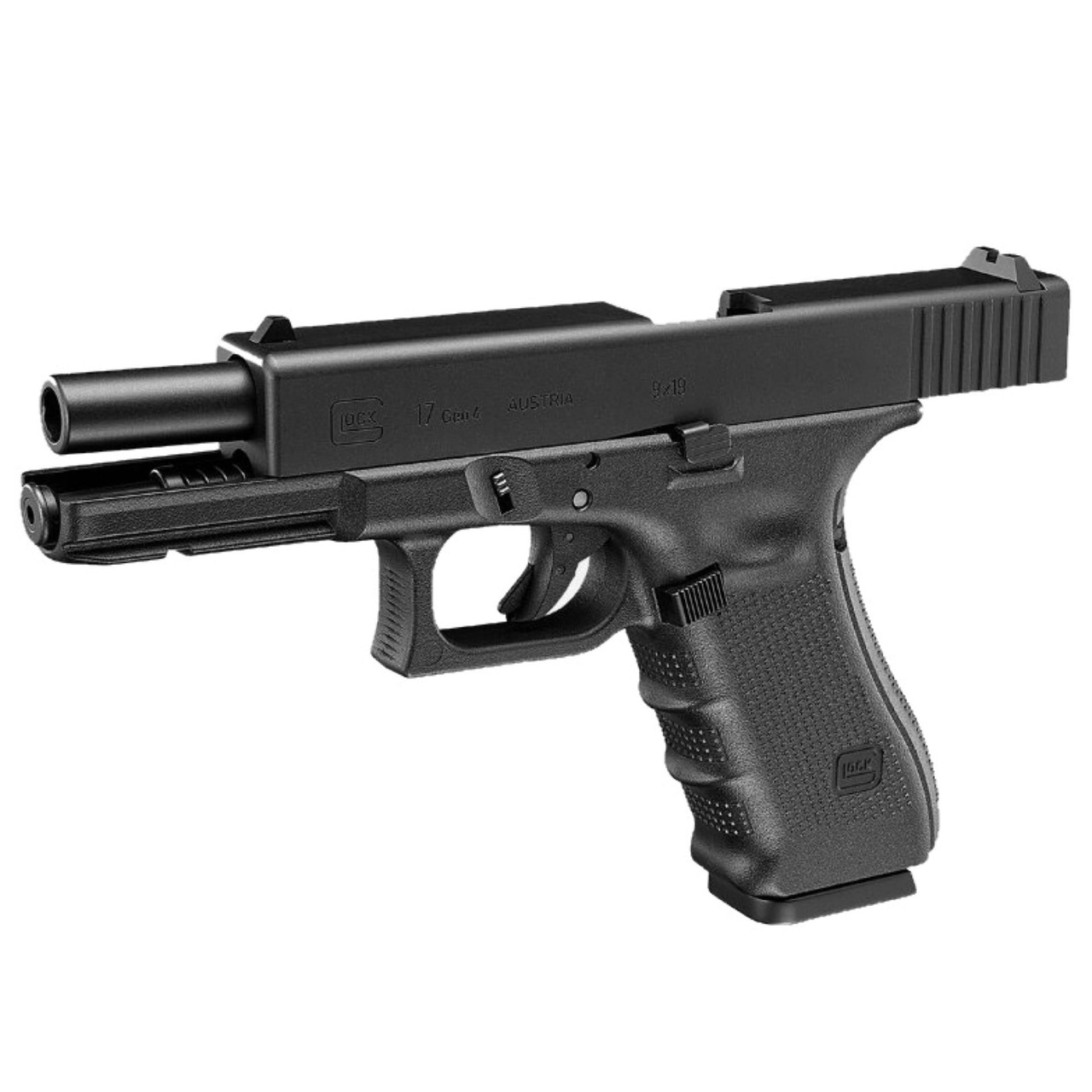 Страйкбольный пистолет (TOKYO MARUI) Glock 17 gen.4 GBB, черный, модель - 142962
