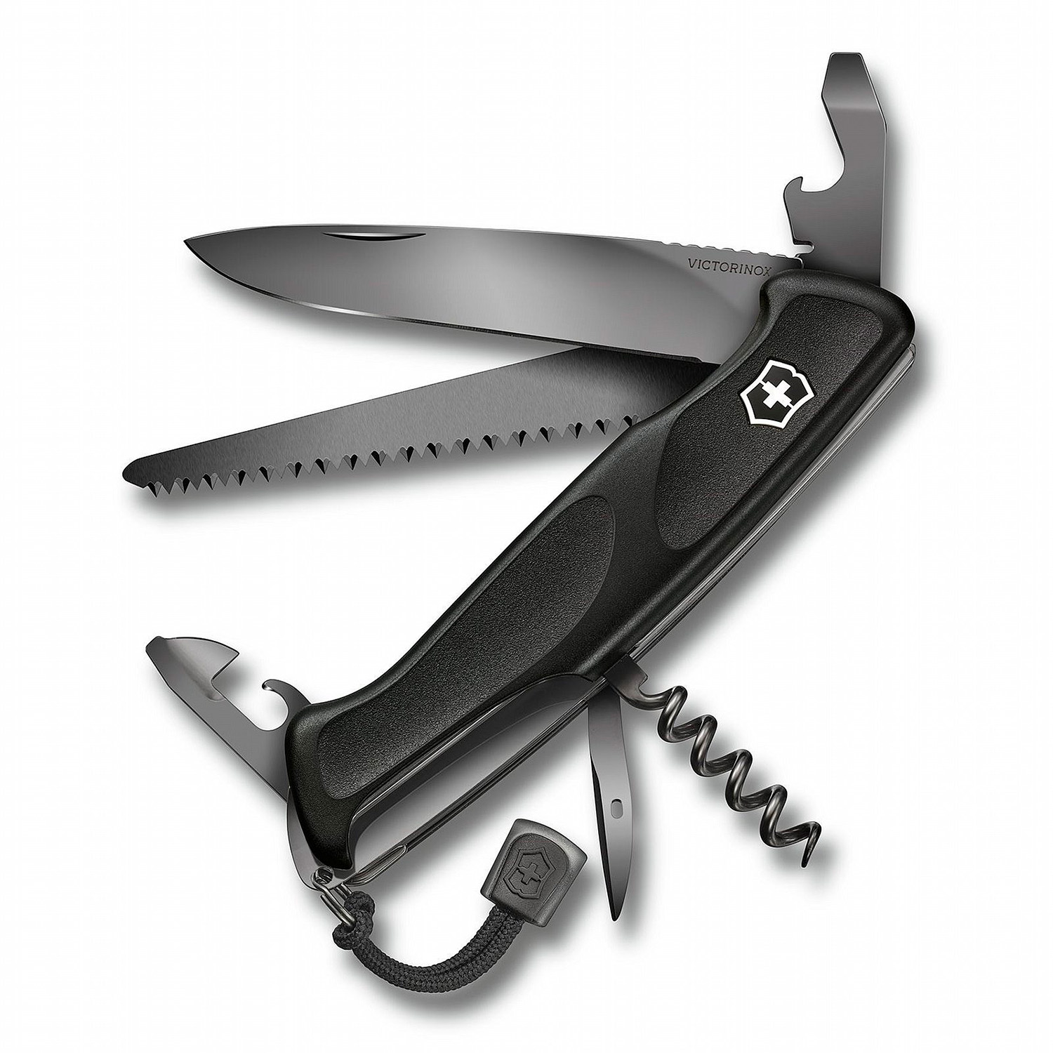 Нож Victorinox "RangerGrip 55" 0.9563.C31P Onyx Black