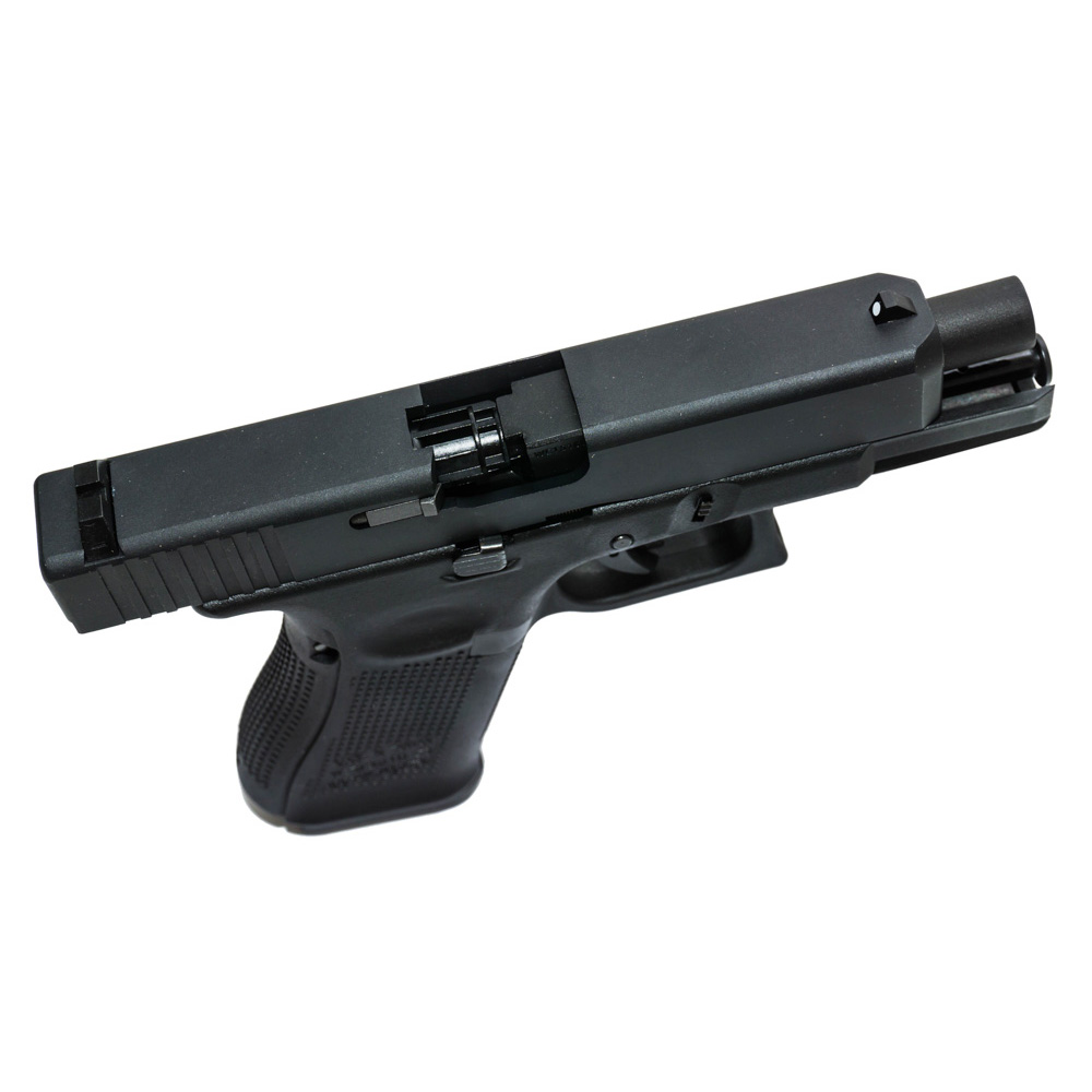 Модель пистолета (WE) GLOCK-19 gen5, металл слайд, сменные накладки WE-G003VXB-BK
