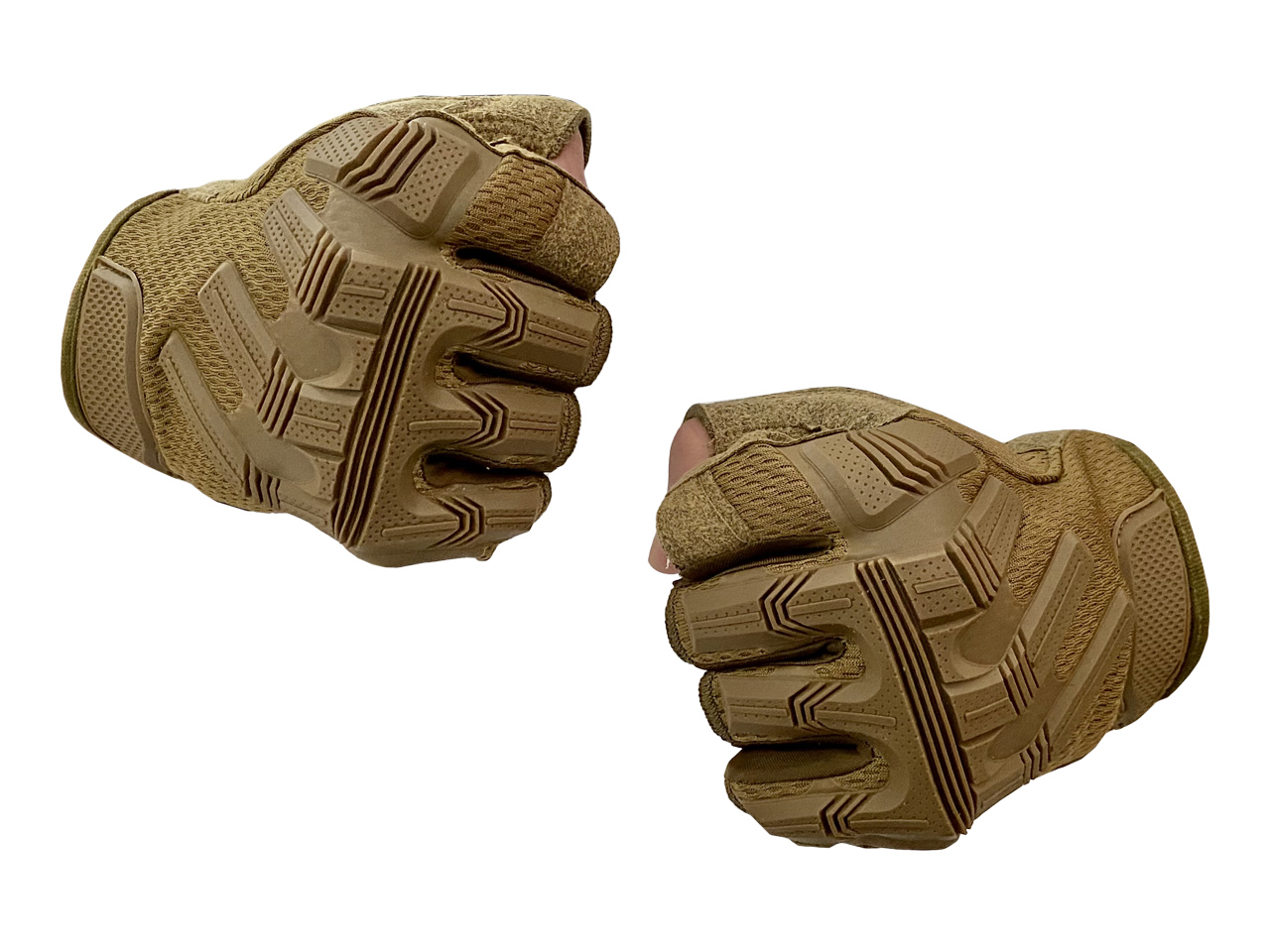 Перчатки Voenpro беспалые песочные, размер XL