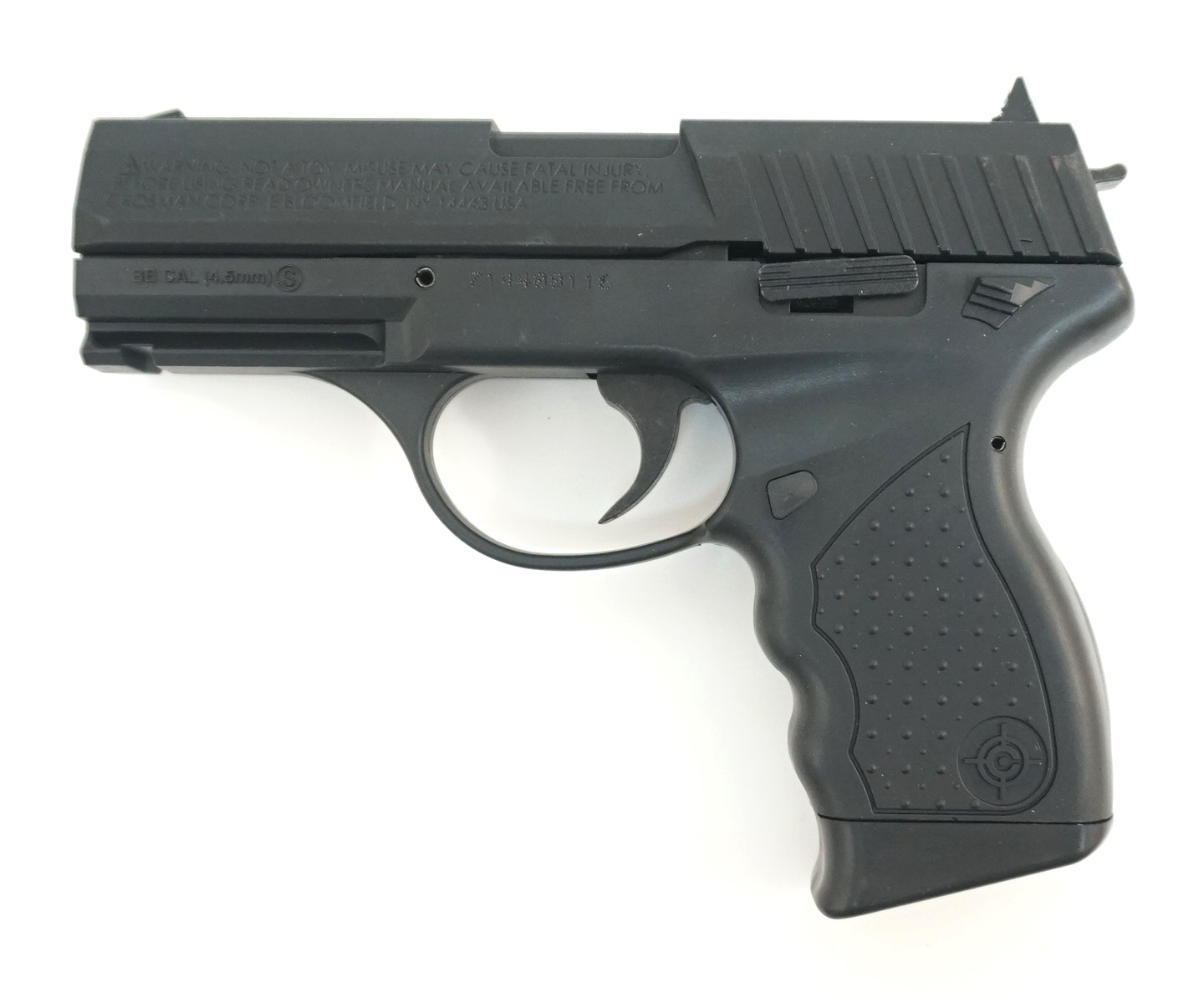 Пневматический пистолет Crosman PRO77 Kit (пули,очки,баллоны), калибр 4,5 мм